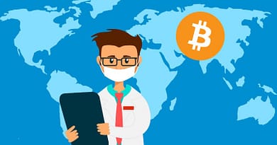 corona virus affects bitcoin price