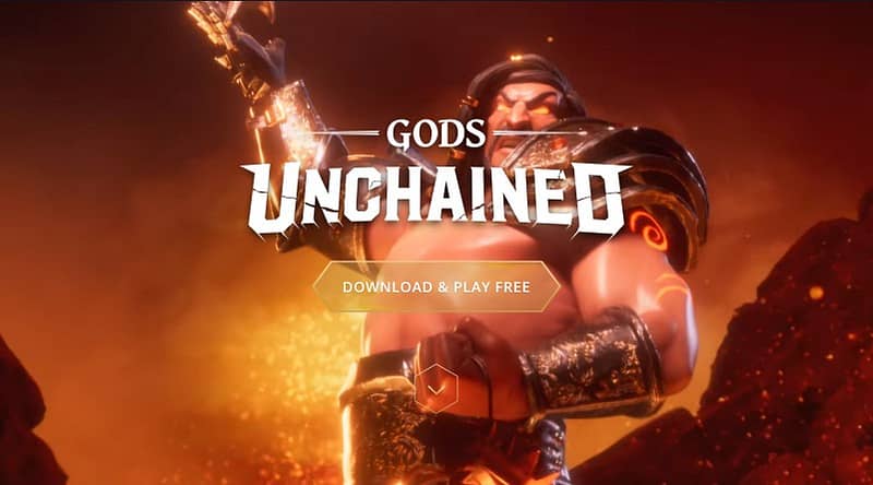 gods unchained blockchain review