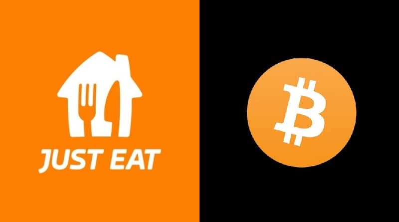 Just Eat Bitcoin Payments